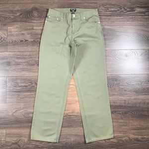 Polo Jeans Company Ralph Lauren Women’s Vintage Olive Green Pants Size 8